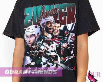 Limited Jason Zucker Shirt Ice Hockey American Professional Hockey Championship Sport Merch Sweatshirt Hoodie Graphic Tee Gift Fans AR67