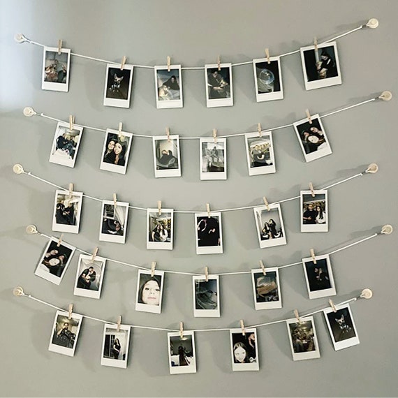Picture Hanging String Clips