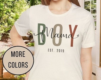 Boy Mama Shirt, Mom Shirt, Mommy Shirt, Mama T-Shirt, Mom Life Shirt, Mother's Day Gift, Cute Mom Shirt, Mama Shirt, Boy Mom Shirt, Mom Gift