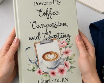 Personalized Nurse Journal, RN Gift for Nurses, Nursing Student Gift Journal, Medical Professional Journal Gift, RN Notebook, Nurse Gifts