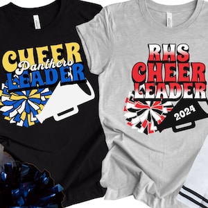 Custom Cheer Shirts, Personalized Cheer Shirt, Cheer Team Name Shirt, Cheerleader Team Shirt, Game Day Shirt, Cheer Mom Shirt, School Spirit