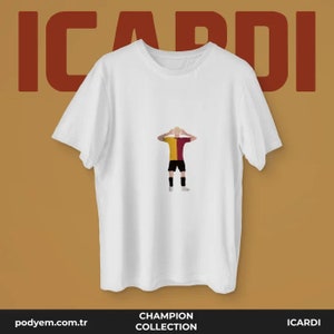 Icardi Oversize Tshirt, Galatasaray icardi, mauro icardi tshirt, icardi tee, Oversize Football Tshirt, Turkey Icardi Tshirt, Unisex oversize