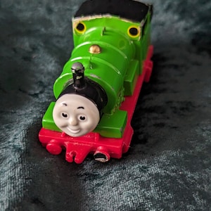 Vintage Ertl Thomas the tank engine Green die cast Percy train #6 1987