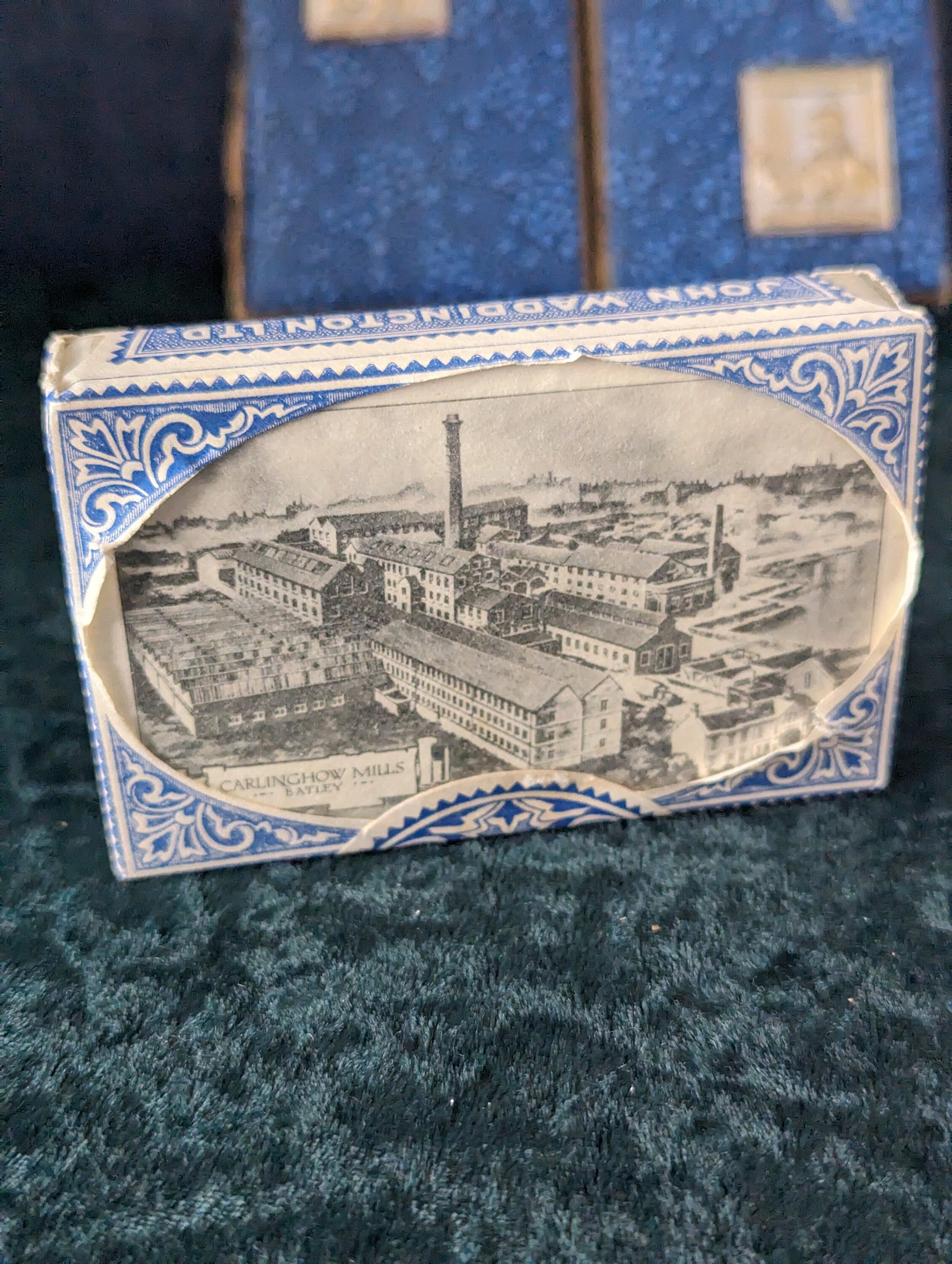 Rare Vintage Waddingtons X2 Playing Cards 1 Pack Sealed Carlinghow Mills, Batley