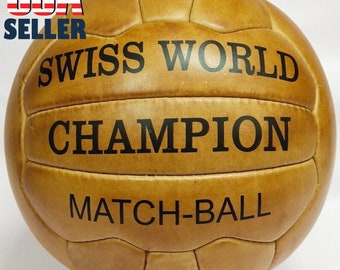 Swiss World Champion 1954 | OMB | FIFA World Cup | Brown | Genuine Leather | Free Gift