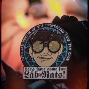 Unofficial Ygor fan club enamel pin