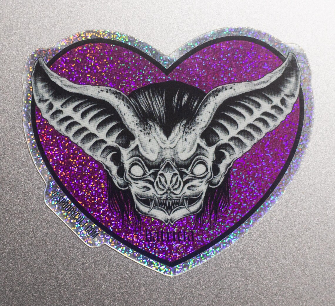 Batricia the Bat Pixie Dust Sticker - Etsy