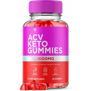 ACV Keto Gummies, Keto ACV Gummies Apple Cider Vinegar Folate Vitamin Supplement 1000MG, ACV Keto Gummies image 1