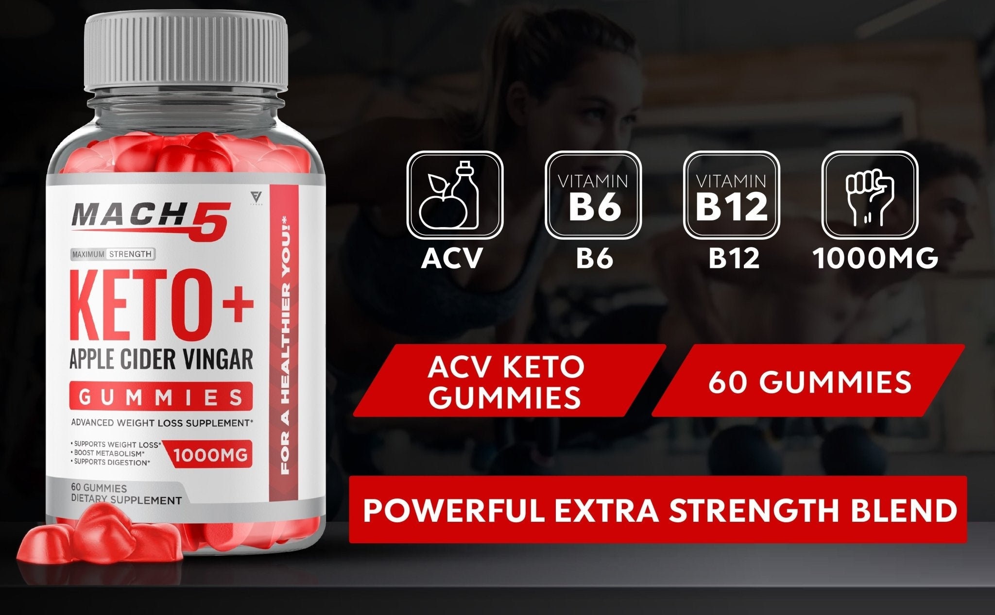 Mach 5 Acv Keto Gummies