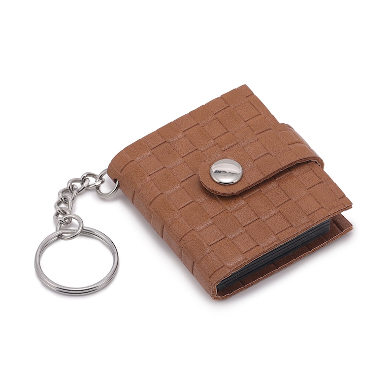 Mini Photo Album Key Chain With 5 or 10 Photos - Mini Photobook ...