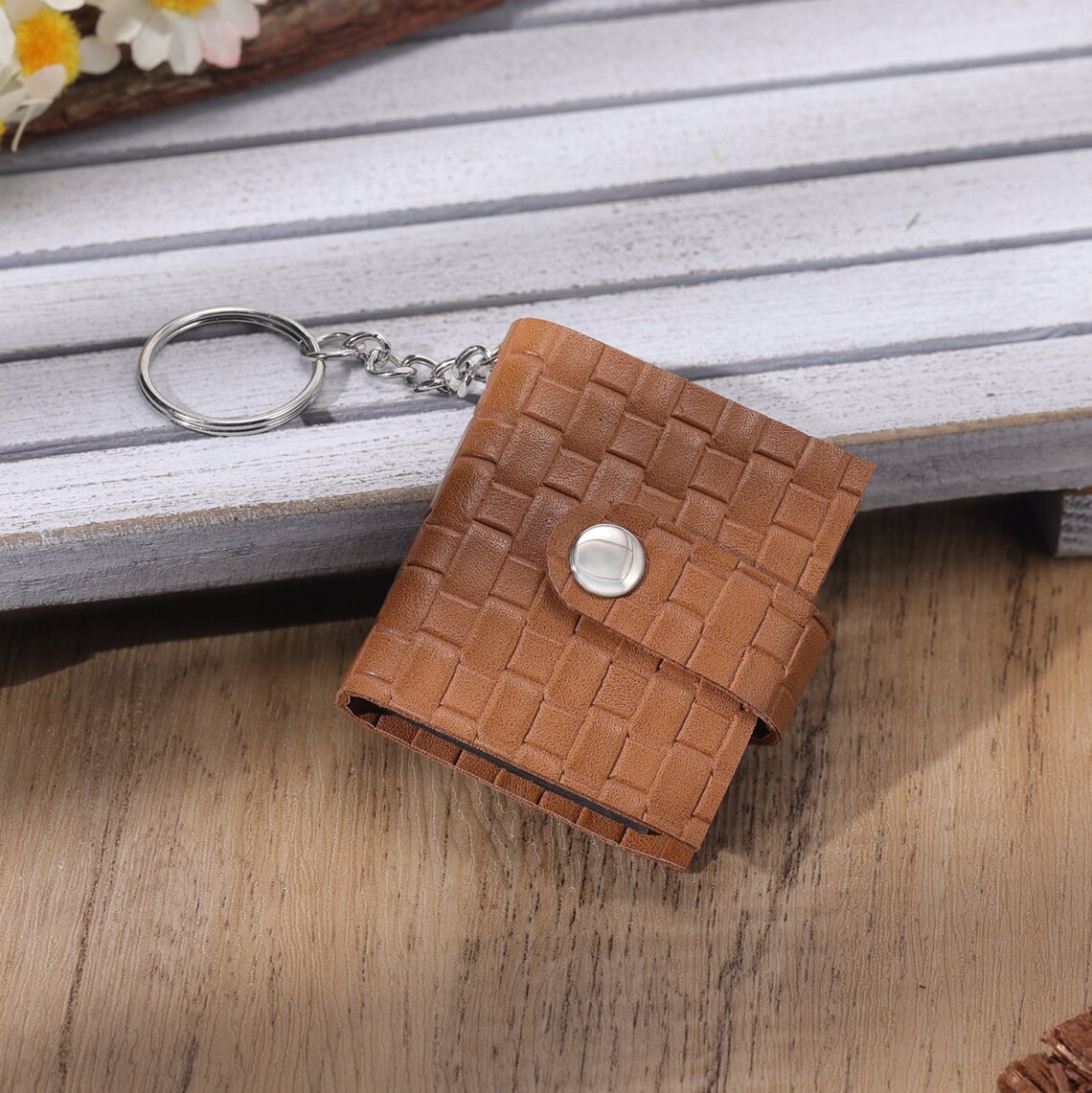 Mini Photo Album Key Chain With 5 or 10 Photos - Mini Photobook ...