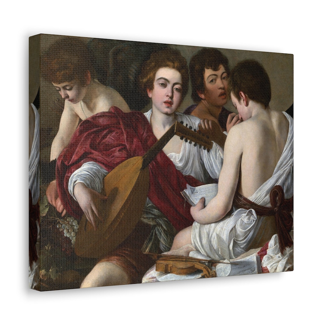 The Musicians By Caravaggio Canvas Print Etsy the-musicians-by-caravaggio-canvas-print-etsy