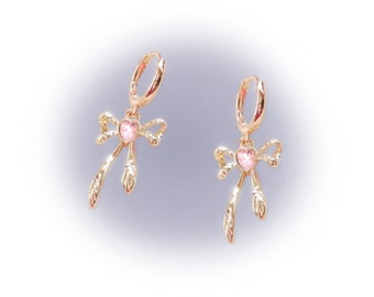 Pendientes de lazo Annie