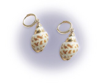 Pendientes de concha Lindsay