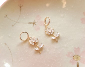 Pendientes Flor Hannah