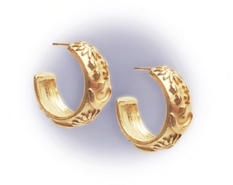 Aros Chelsey dorados