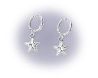 Pendientes Plata Estrella Noé