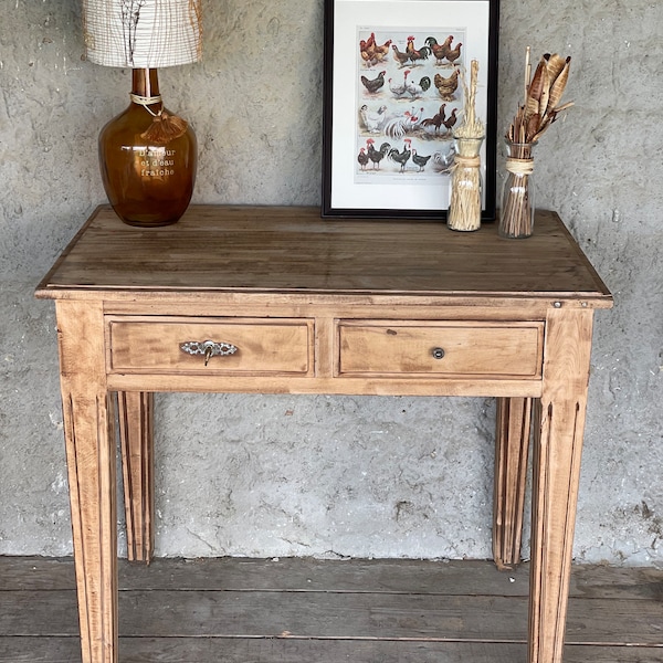 Table / Bureau / console en bois