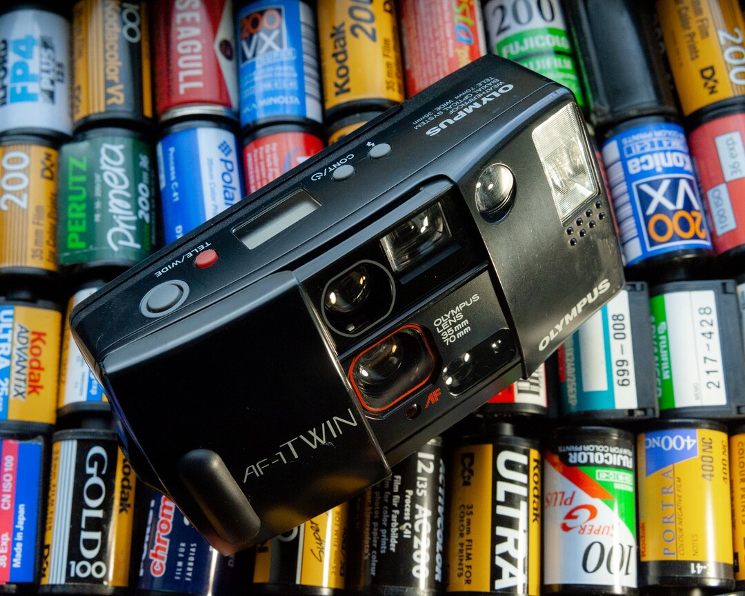 Tested Olympus Infinity Twin AF1 Twin in Mint Condition Vintage