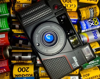 Tested Nikon L35AF 2 compact 35mm point and shoot analog film camera