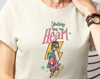 Roller Skate Shirt: Bladie Girl T-Shirt