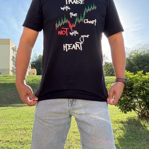 Stock Investor Candlestick Chart shirt, gift for day trader, crypto trader pullover, stock market tee, investor gift, Stock Market Gift
