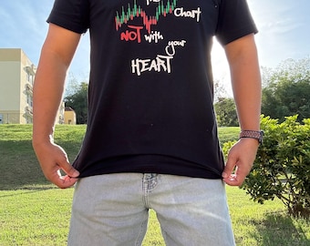 Shirt voor kandelaar voor aandelenbelegger, cadeau voor daghandelaar, trui voor cryptohandelaar, T-shirt voor aandelenmarkt, cadeau voor belegger, cadeau voor aandelenmarkt, cadeau voor aandelenmarkt