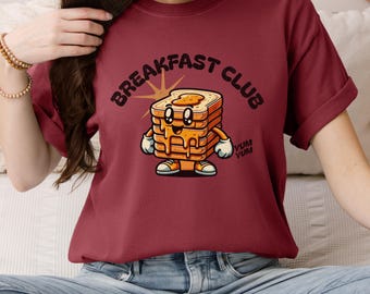 Breakfast Club French Toast Graphic Tee - Comfort Colors Shirt