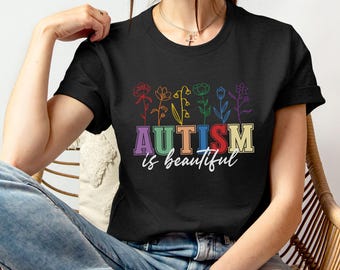 Autism Awareness Shirt, Neurodiversity, Mental Health Tee