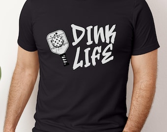 Koszulka do pickleballa Dink Life: Sportowa koszulka z grafiką