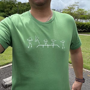 Rollerblading Stick Figure T-Shirt: Skater Inline Tee