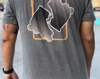 Roller Skate T-Shirt: Stealth Blades Derby Shirt
