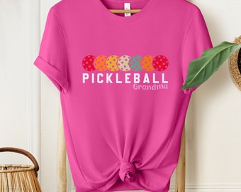Pickleball oma-T-shirt: grappig cadeau voor grootmoeder