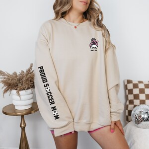 Soccer Mom Sweatshirt, Soccer Coach Gift, Soccer Mom Sweater, Soccer Dad Shirt, Soccer Team Gift, Soccer Season, Game Day Soccer Sweatshirt