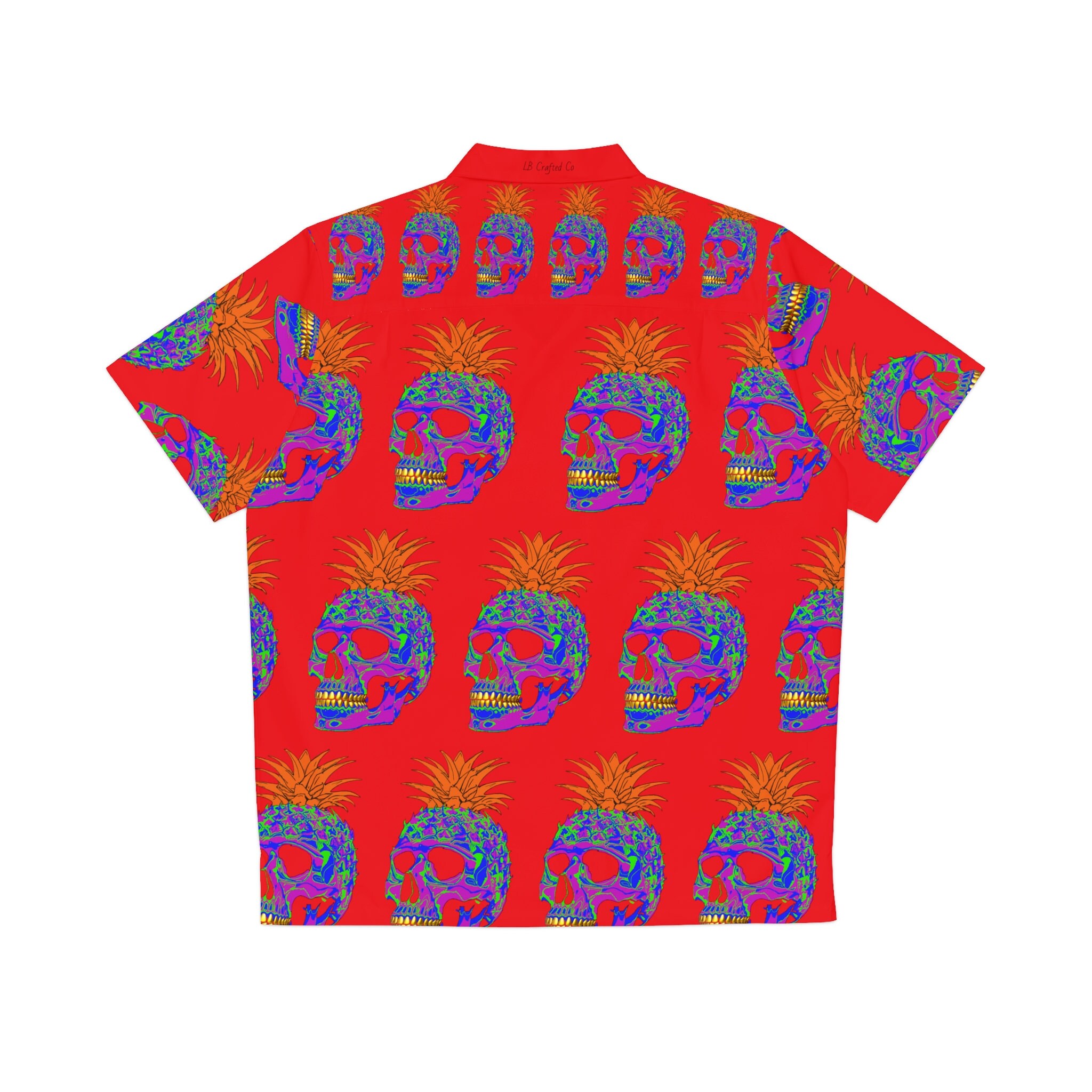 Discover Camisa Hawaiana Roja Vintage Unisex