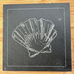 Seaside Slate coasters image 2