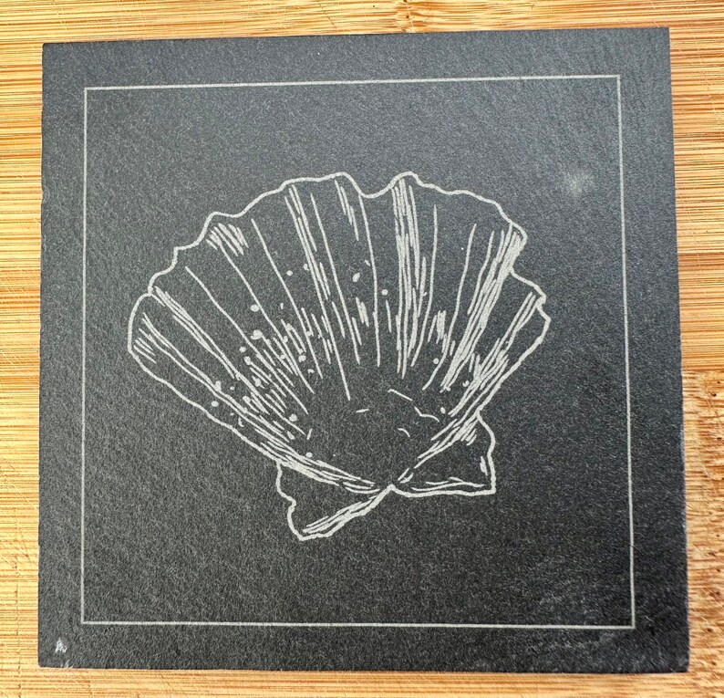 Seaside Slate coasters image 2