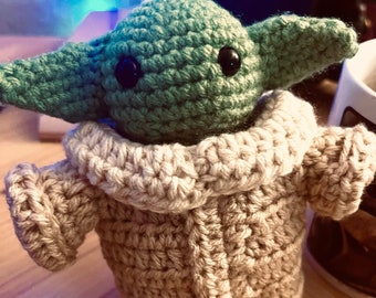Crochet Baby Alien Doll