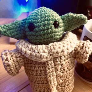 Crochet Baby Alien Doll