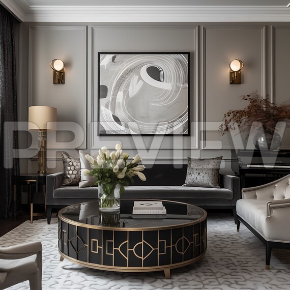 10 Frame Mockup Bundle Art Deco Style , Digital Wall Art Mockup , Poster Mockup , Template Frame Art Mockup , PSD Frame Mockup , Mock Up