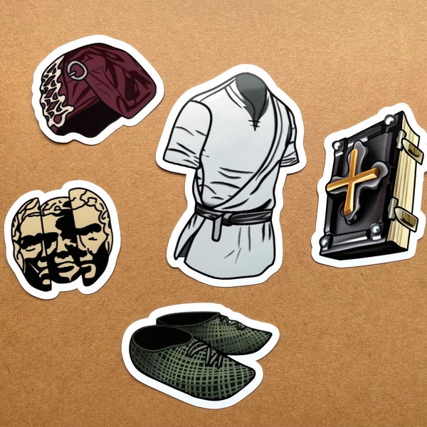 Path of Exile Stickers and Magnets ICONIC STARTER KIT poe, tabula, chaos orb