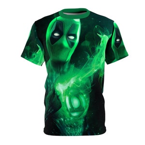 Green Deadpool T-shirt