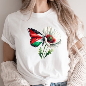 Peace for Palestine T Shirt | Free Palestine Shirt | Charity Donation Palestine T-shirt | Palestine Flag Shirt | Support Palestine