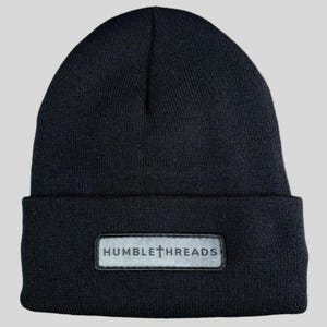 Humble Threads | Christian Winter Hat/Beanie With Ultra-Warm Sherpa Interior Lining