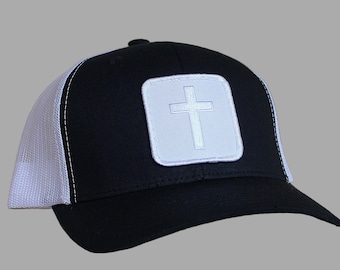 Whiteout Cross | Christian Snapback Hat