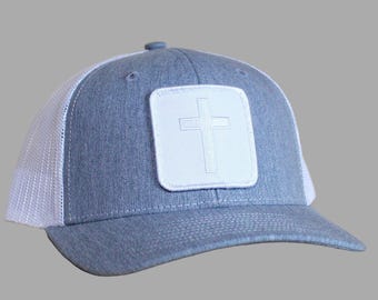Youth - Whiteout Cross | Christian Kids/Youth Trucker Style Snapback