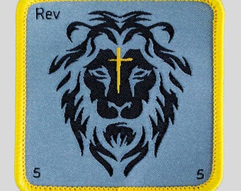 Lion of Judah - Revelation | Christian Woven Patch