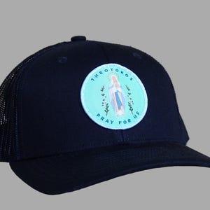 Youth - Theotokos - Mary Mother of God | Christian Kids/Youth Trucker Style Snapback