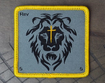 Lion of Judah - Revelation | Christian Woven Patch